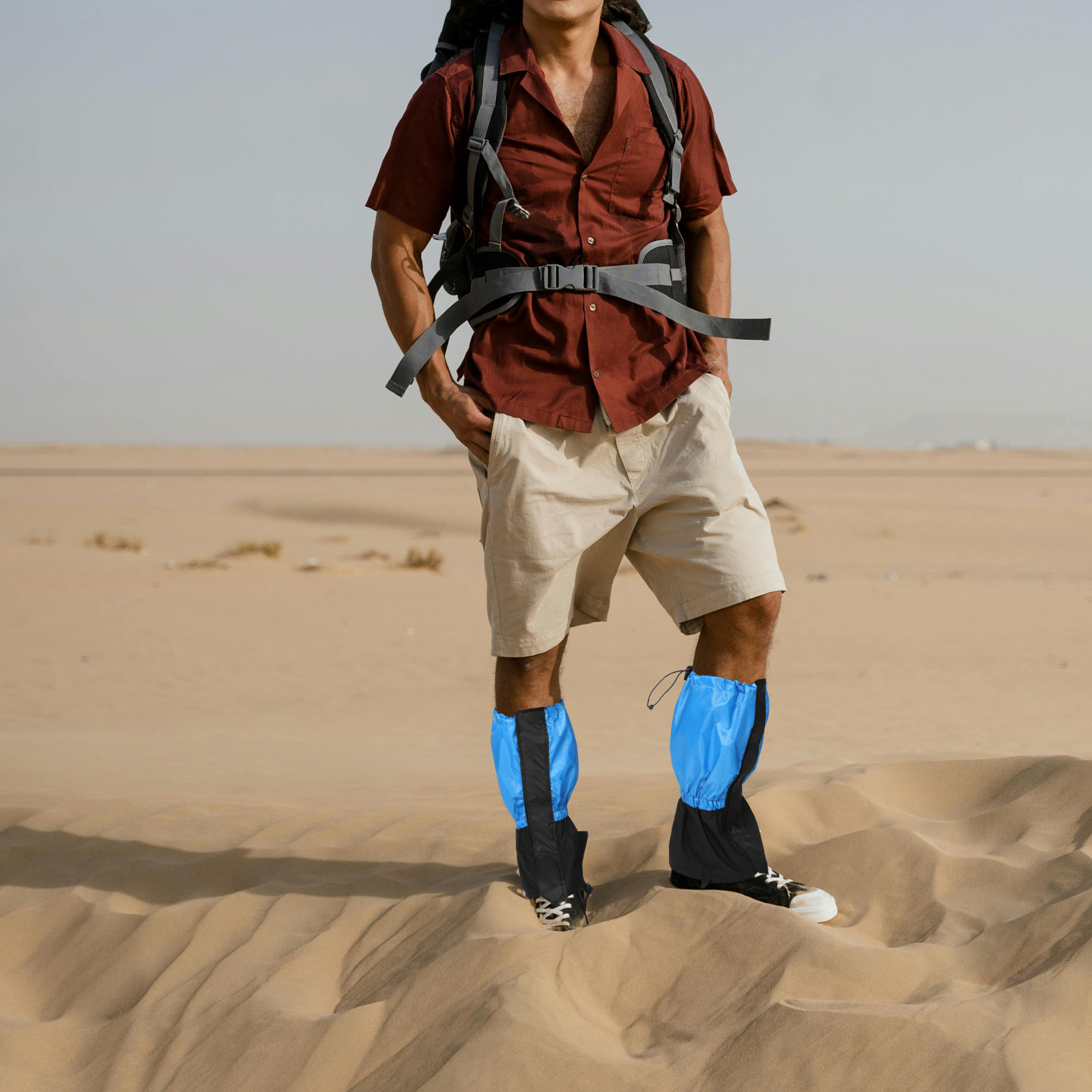 Trail Running Gaiter - 1 par de polainas versáteis e
