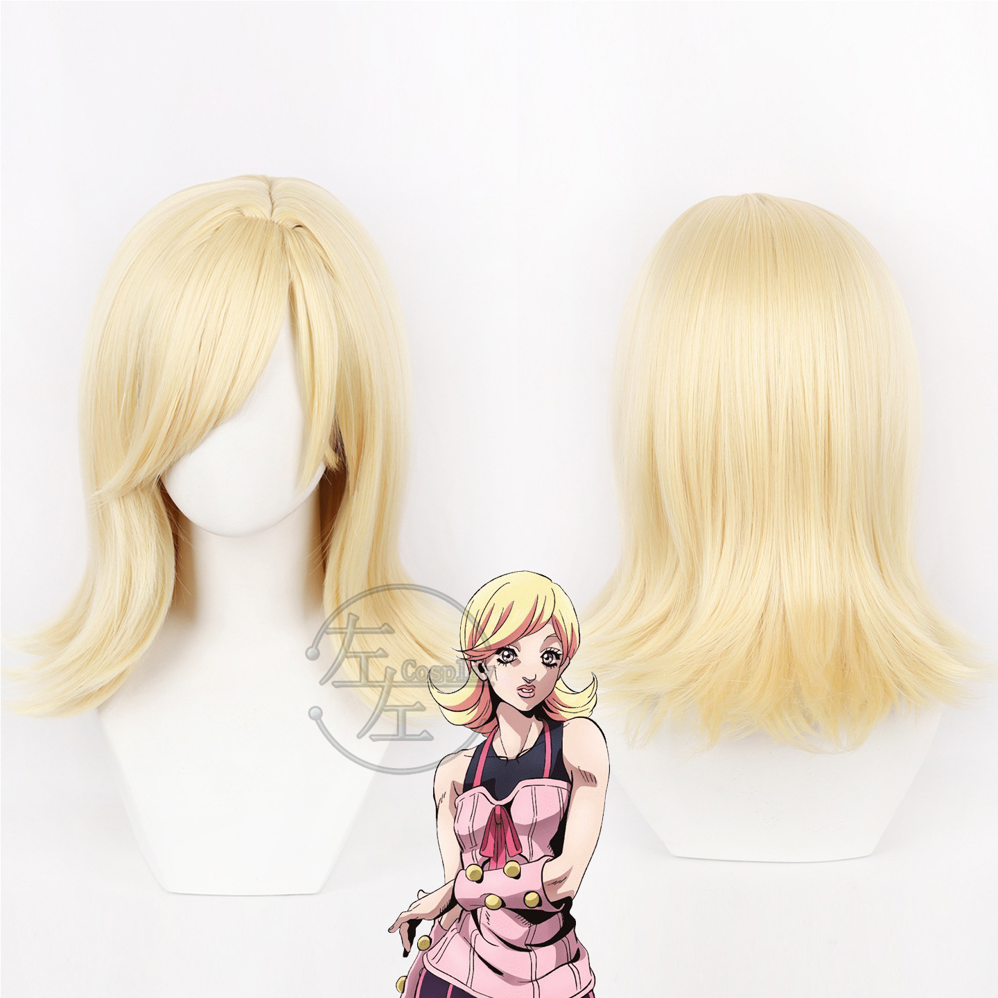 Head Gear Running - Peruca de Cosplay Lucy Steel Anime