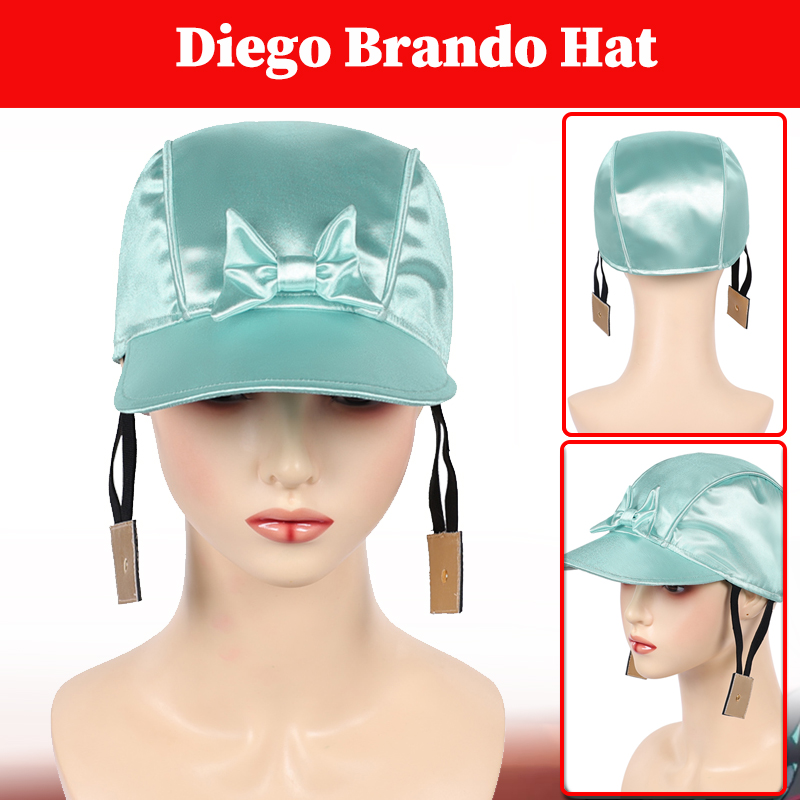 Head Gear Running - Chapéu de Cosplay Diego Brando, Acessório