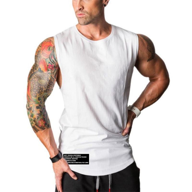 Running Gear Vest - Camiseta Sem Mangas Masculina de Verão,
