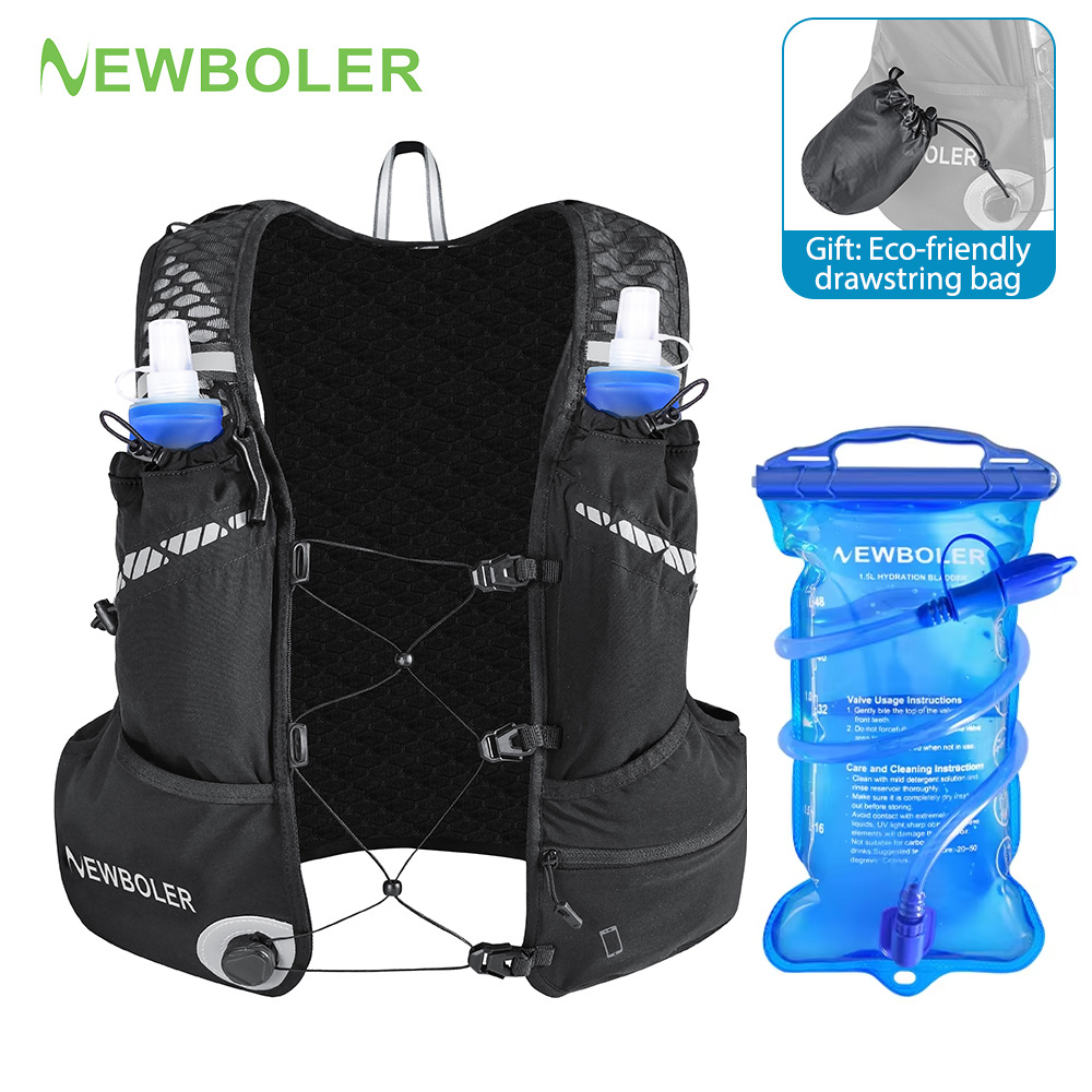 Running Gear Vest - Colete de Hidratação Respirável 8L para