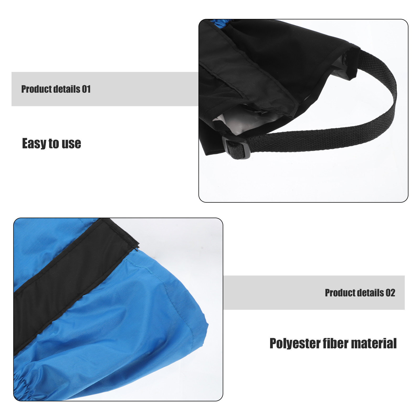 1 par de polainas versáteis e  - Trail Running Gaiter avaliação e preço