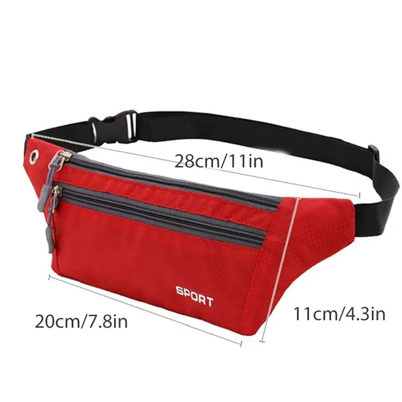 Multifuncional Man Waist Bag N - Running Gear Backpack avaliação e preço