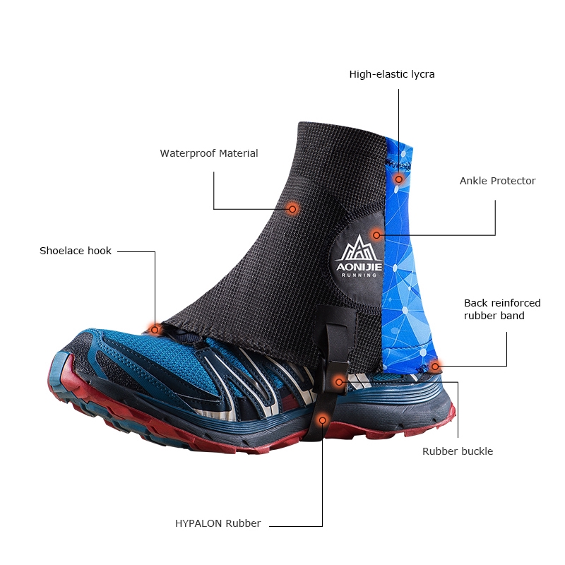 Aonijie polainas à prova de ar - Trail Running Gaiter avaliação e preço