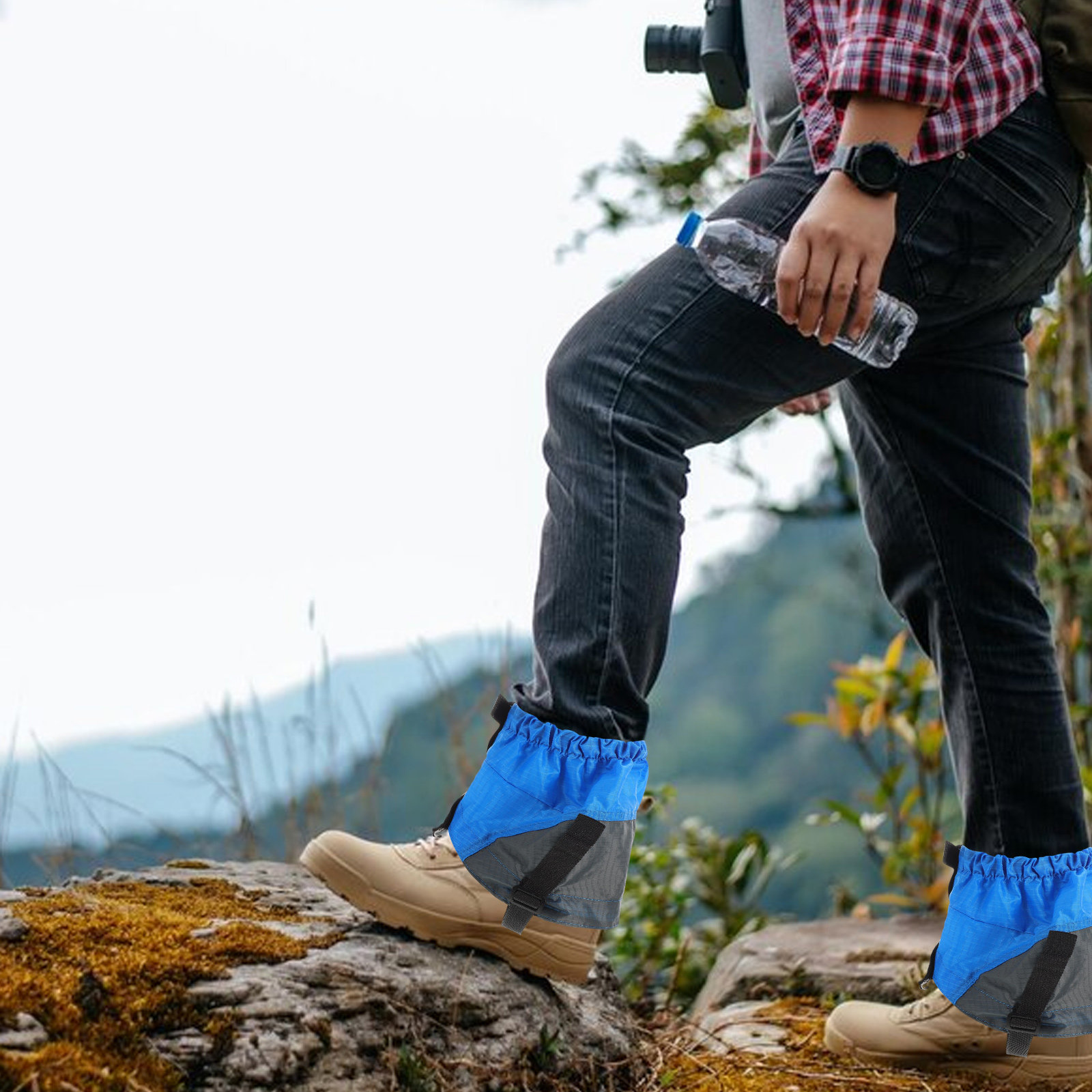 1 par de polainas para caminha - Trail Running Gaiter avaliação e preço