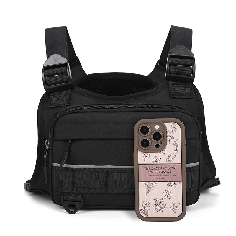 Bolsa tática de peito unissex  - Running Gear Backpack avaliação e preço