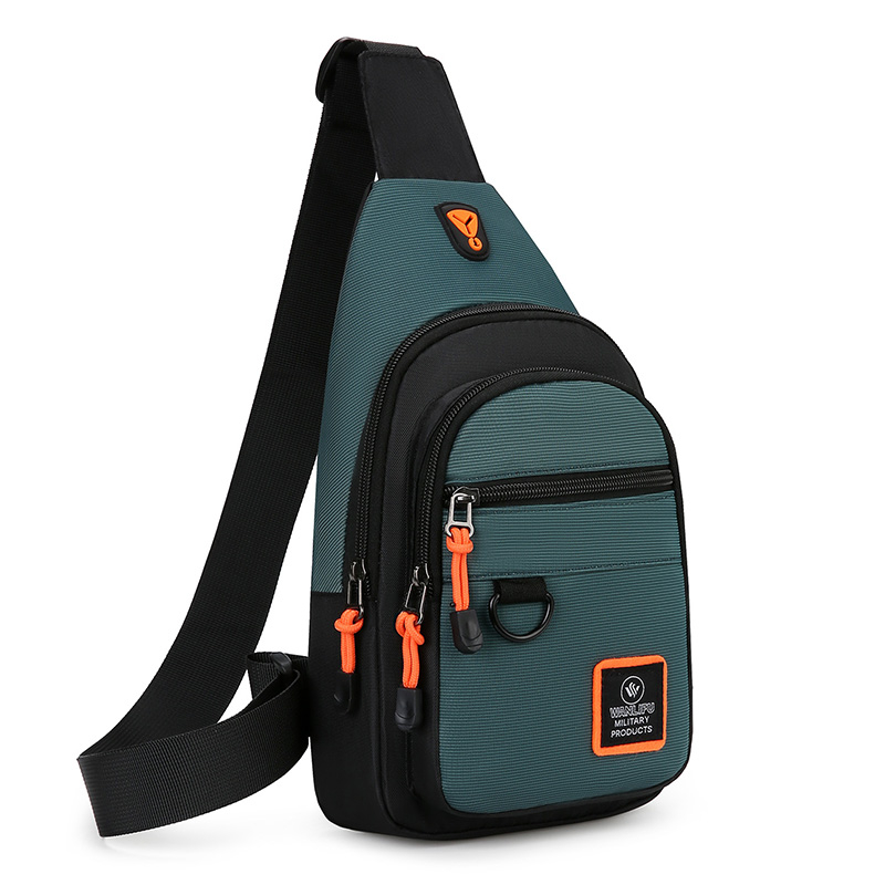 Bolsa de peito masculina casua - Running Gear Backpack avaliação e preço