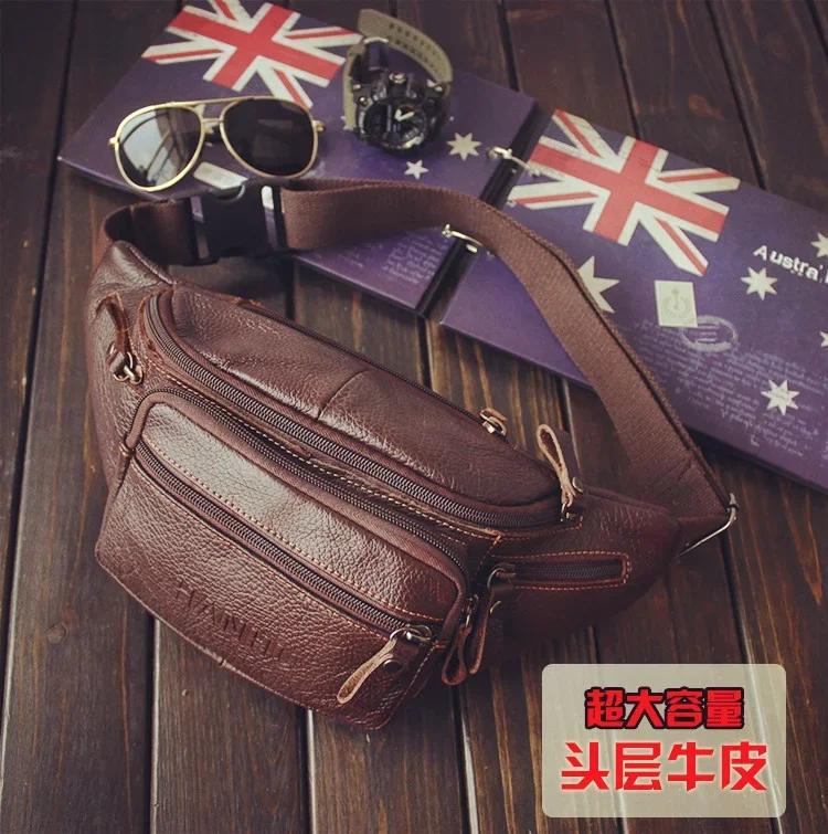Bolsa de cintura de couro genu - Running Gear Backpack avaliação e preço
