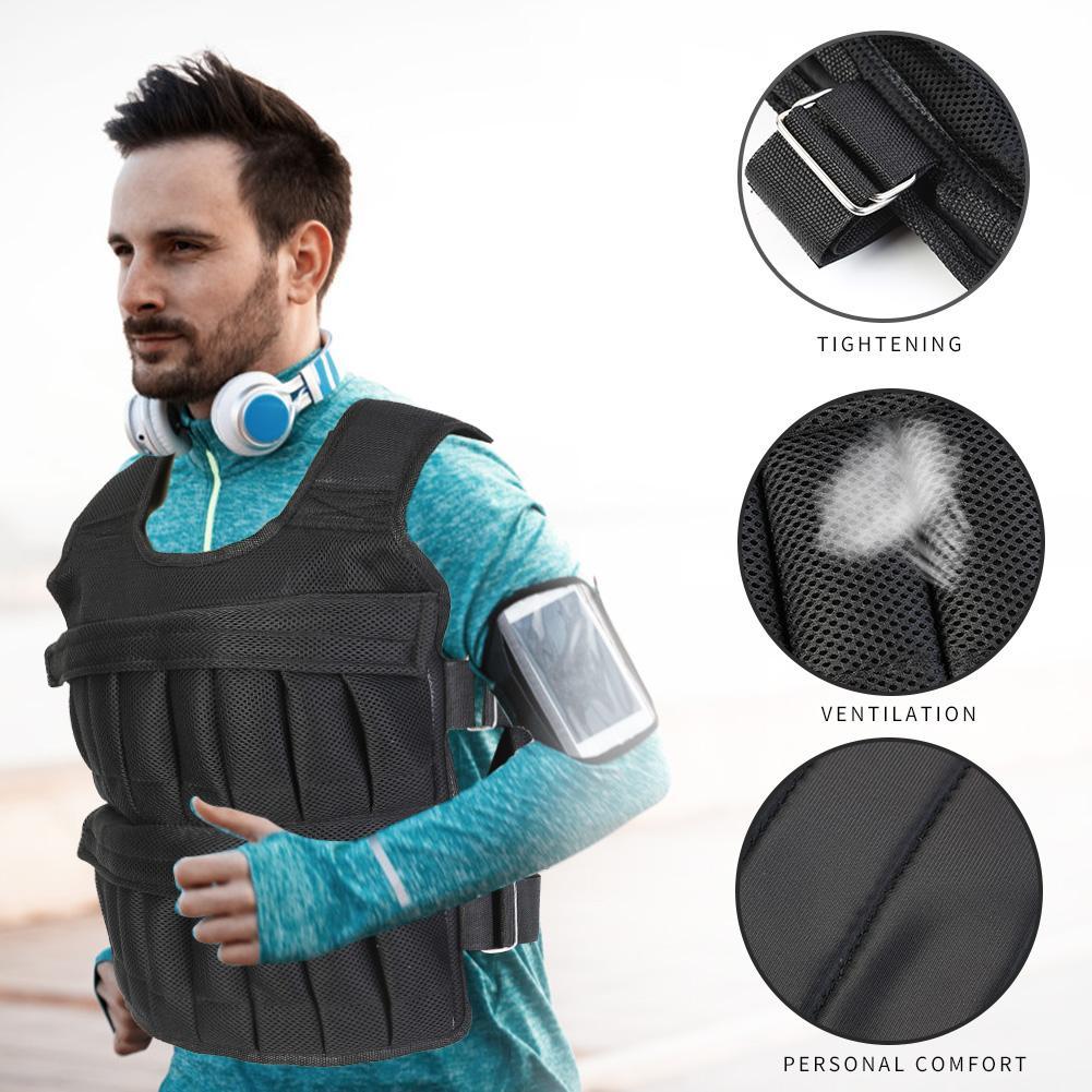 Jaqueta de Peso Ajustável 3/15 - Running Gear Vest avaliação e preço