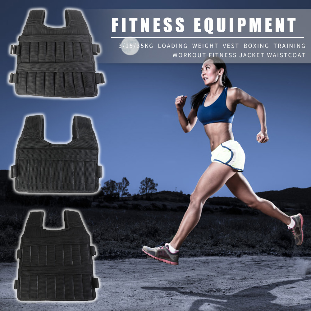 Jaqueta de Peso Ajustável 3/15 - Running Gear Vest avaliação e preço