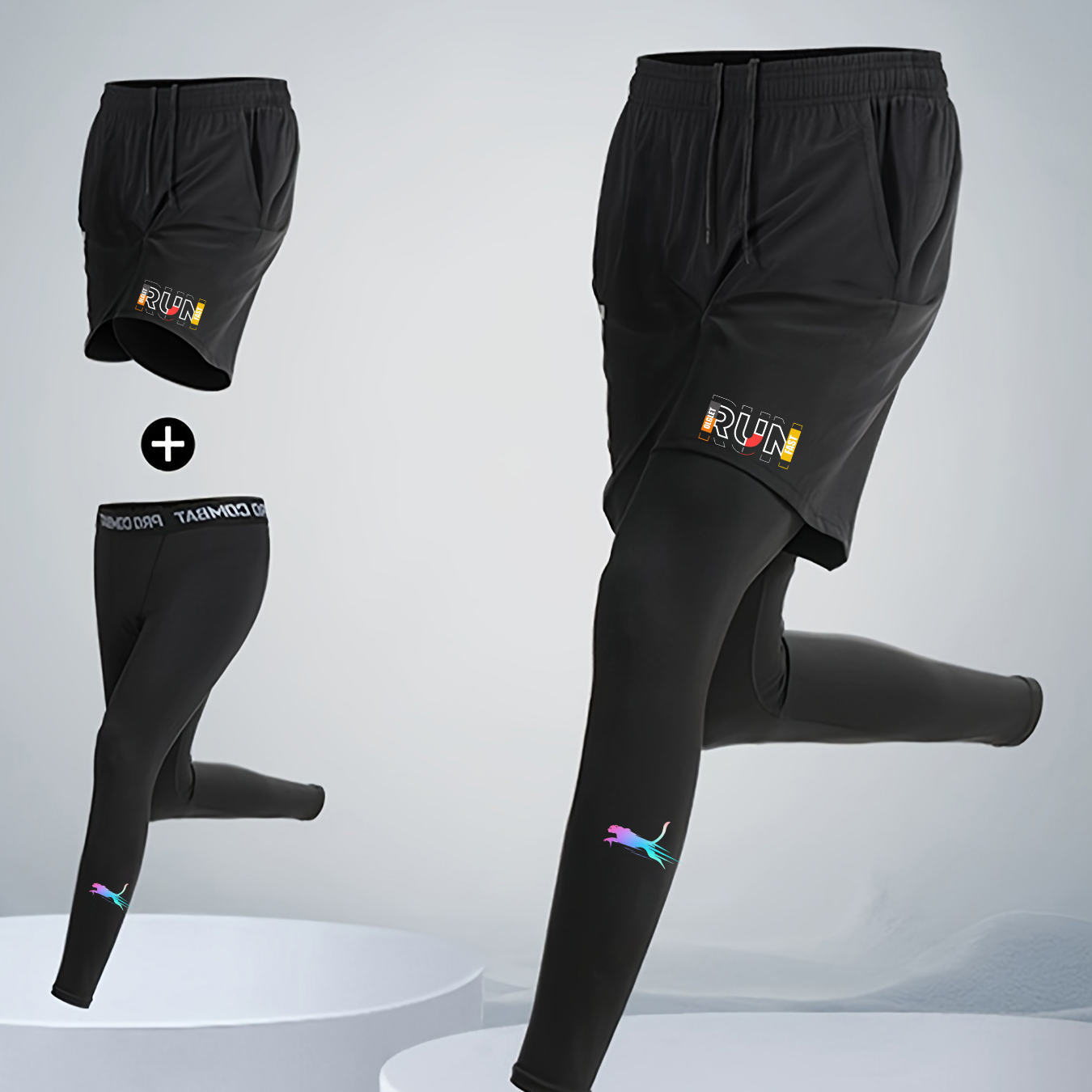 Conjunto de 2 Peças para Corri - Trail Running Gaiter avaliação e preço