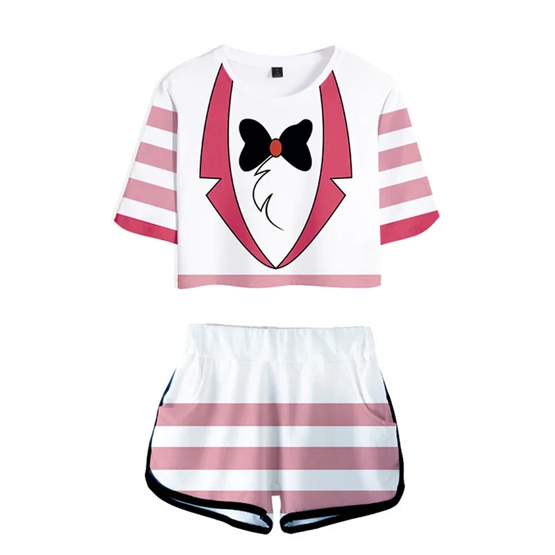 Ainiel hazbin cosplay traje ro - Head Gear Running avaliação e preço