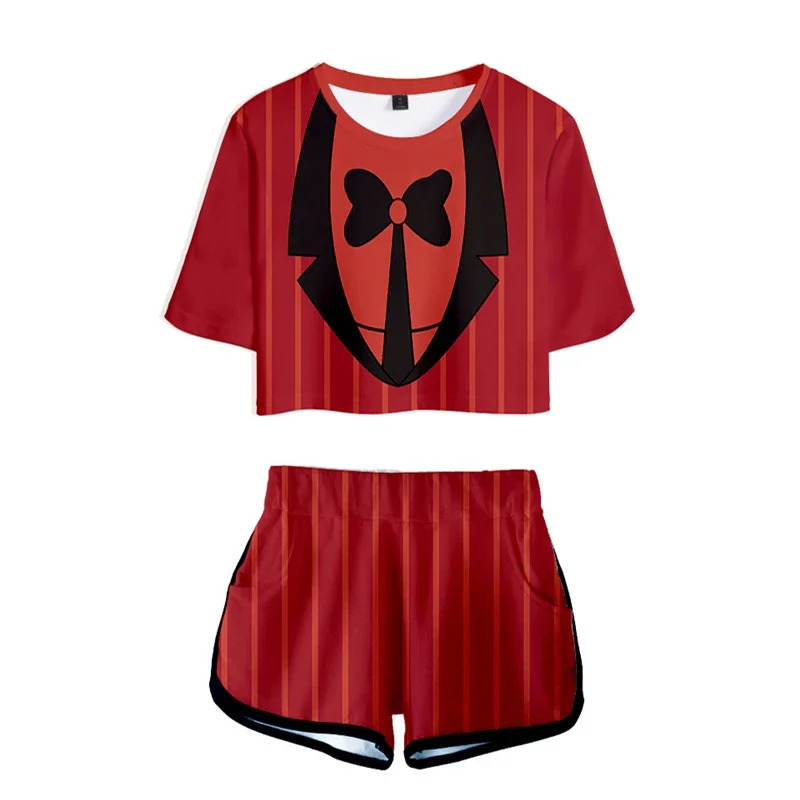 Ainiel hazbin cosplay traje ro - Head Gear Running avaliação e preço