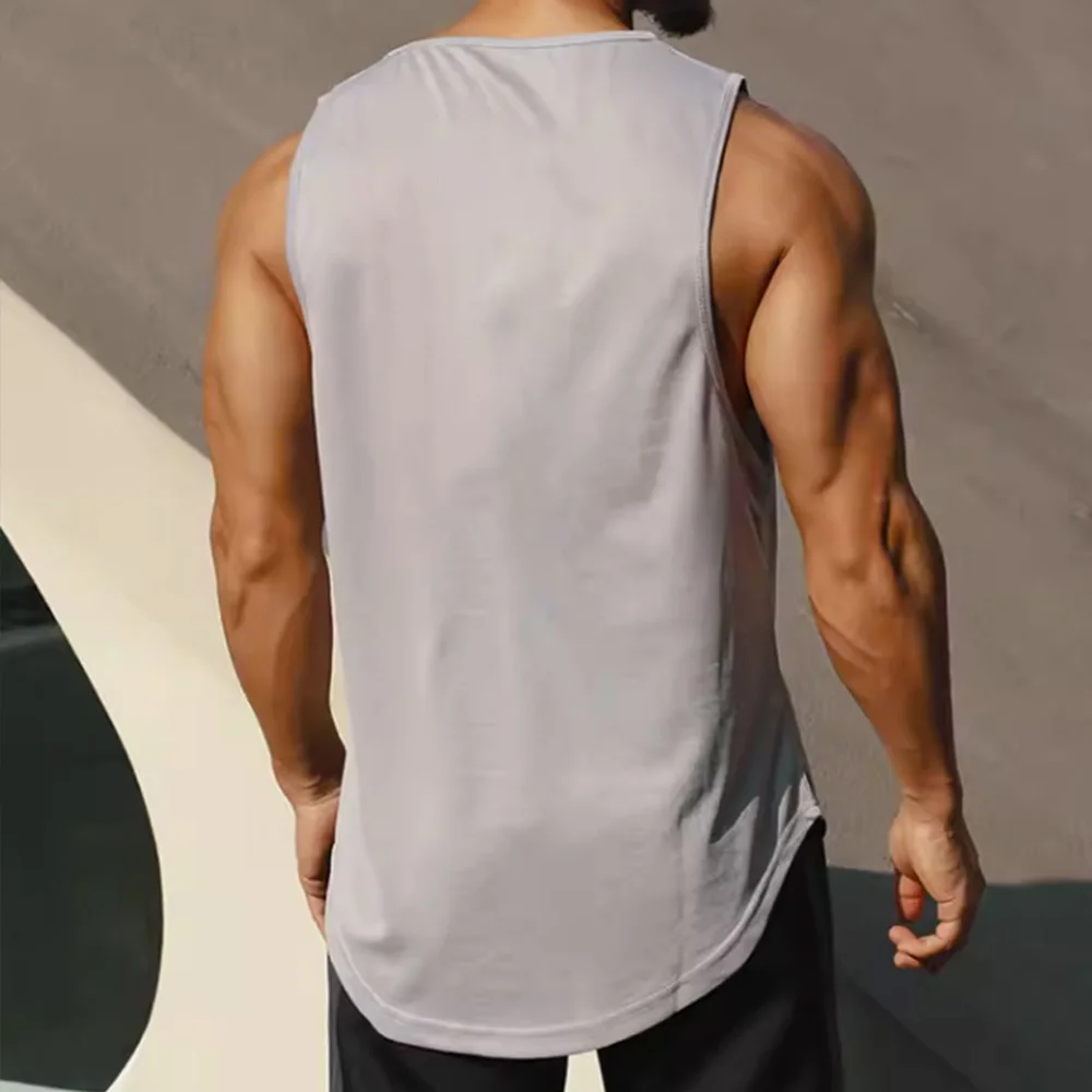 Regata de ginásio masculina fi - Running Gear Vest avaliação e preço