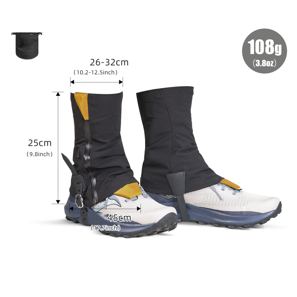Polaina à prova de vento para  - Trail Running Gaiter avaliação e preço
