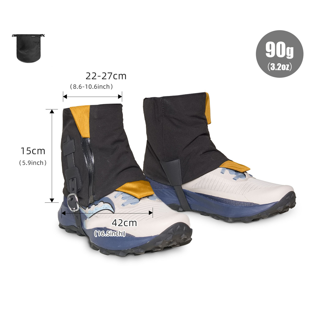 Polaina à prova de vento para  - Trail Running Gaiter avaliação e preço